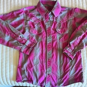 Youth girls western shirt